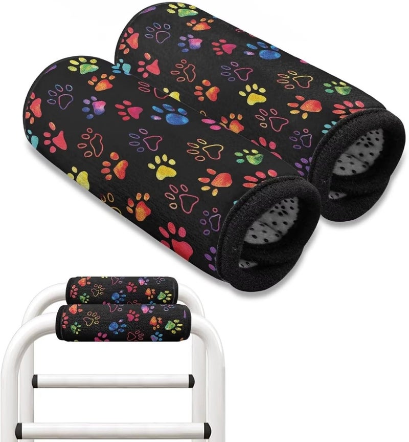 LedBack Soft Walker Handle Cushions Universal Walker Padded Hand Grip Covers Mobility Aid Accessories - Image 1